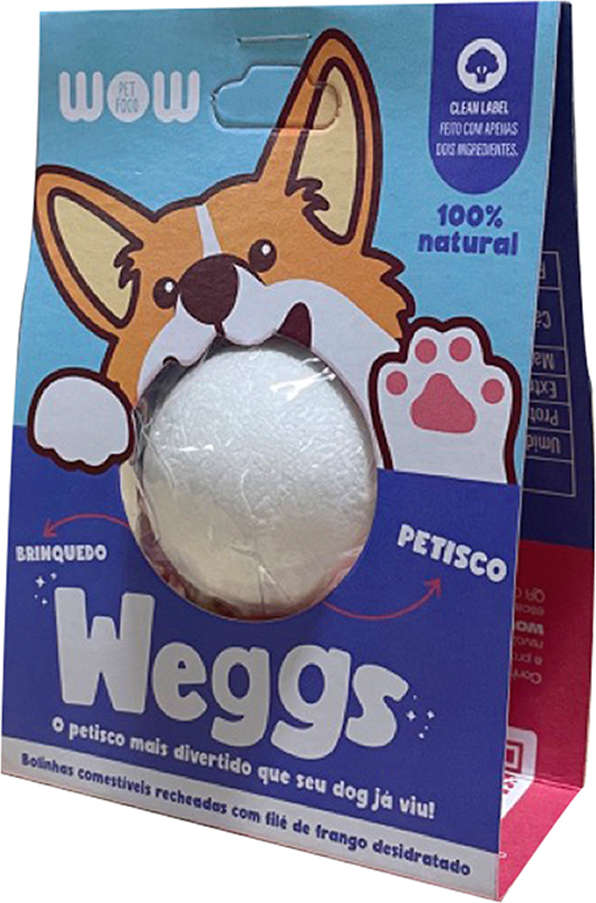 Petisco Weggs para Cães Sabor Frango