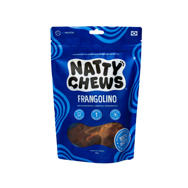 Frangolino Natty Chews - 80g Sassami De Frango - Cães