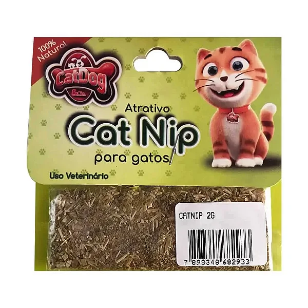 Atrativo Catnip Desidratado 2g