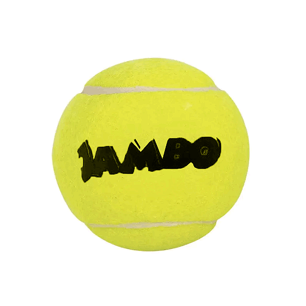 Bola de Tênis Amarela para Cães Jambo 4 unidades