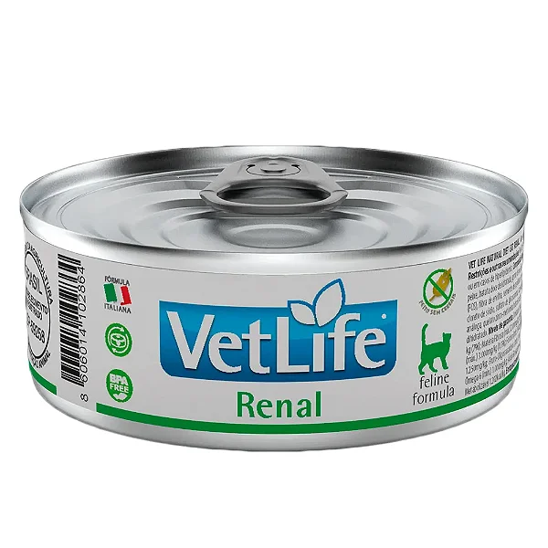 Ração Úmida Para Gato Renal Vet Life 85 g