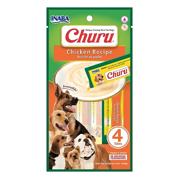 Petisco Churu Frango para Cães 56 g  (Pct C/4 Unid)