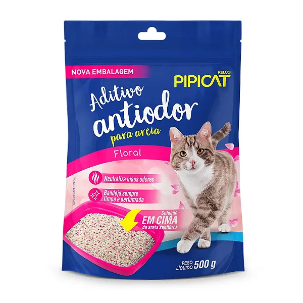 Aditivo Antiodor Pipicat Floral 500 g