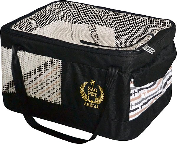 Bolsa Aerial Para Transporte De Cães E Gatos Em Avião G