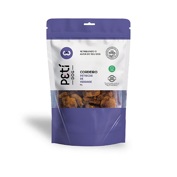 Petisco Natural Sabor Cordeiro - 80g