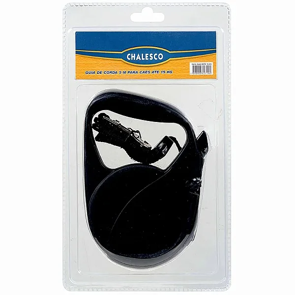 Guia Retrátil Chalesco 5M até15 kg