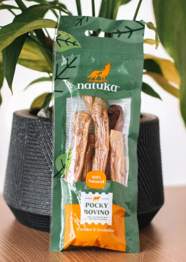 Natuka Pocky Bovino (Tendão Bovino) - 6 UND