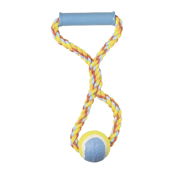 Brinquedo Jambo Corda Puxa Bola Tênis