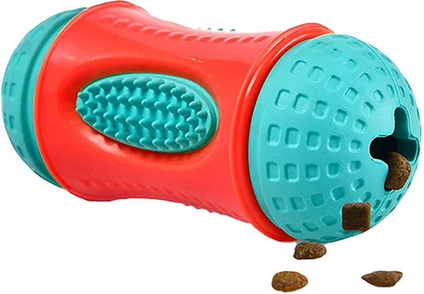 Brinquedo Mordedor Porta Petisco Multifuncional