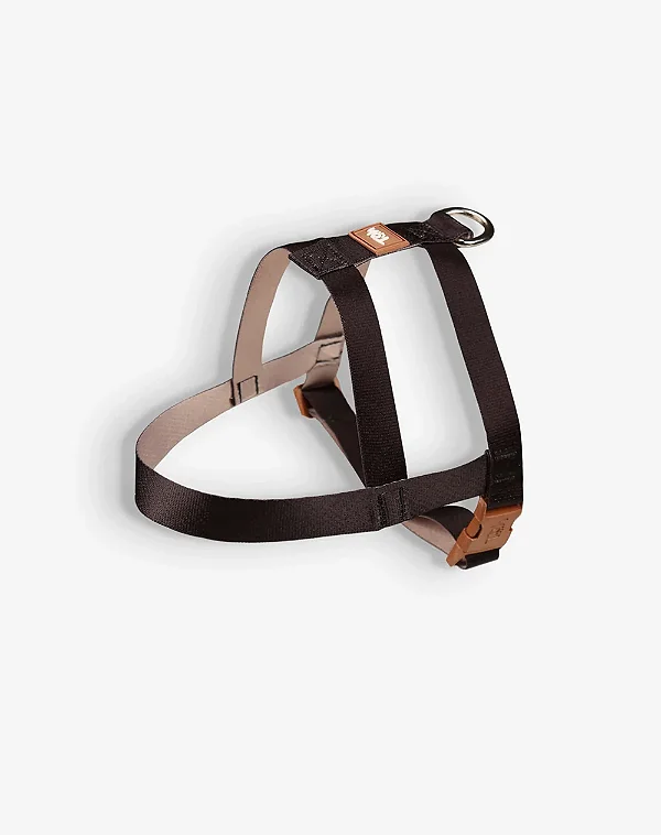 Peitoral Tradicional para Cães Basic Toh G Preto-Caqui