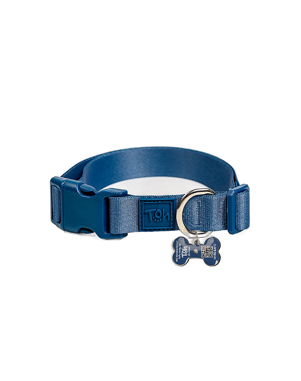 Coleira Avulsa Tag ID QR Code Marine