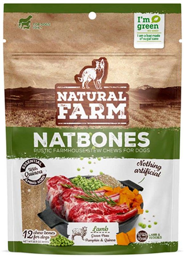 Petisco Natbones Natural Farm Carneiro 340 g