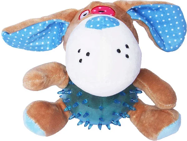 Brinquedo Chalesco Pelúcia Smart Dog para Cães