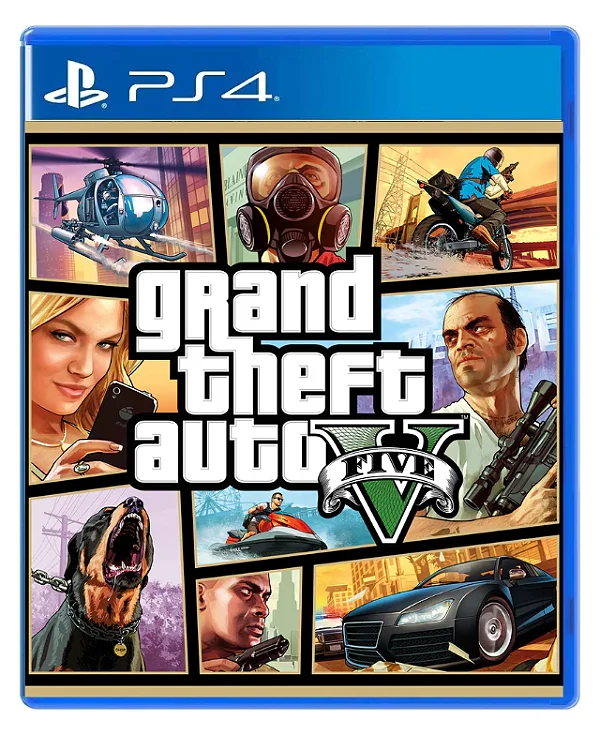 Grand Theft Auto V Gta 5 - Ps4