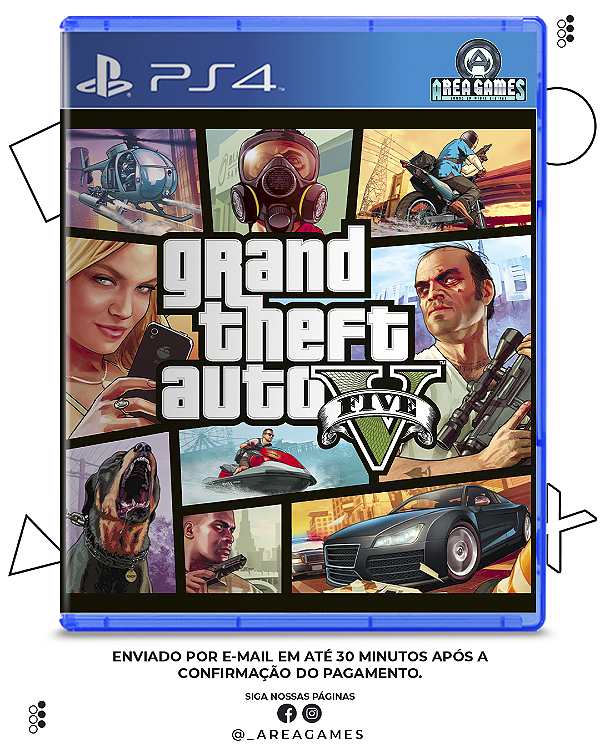 Grand Theft Auto V Gta 5 - Ps4