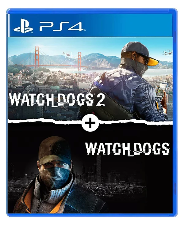 Watch Dogs 1 + Watch Dogs 2 Standard Edition - Ps4