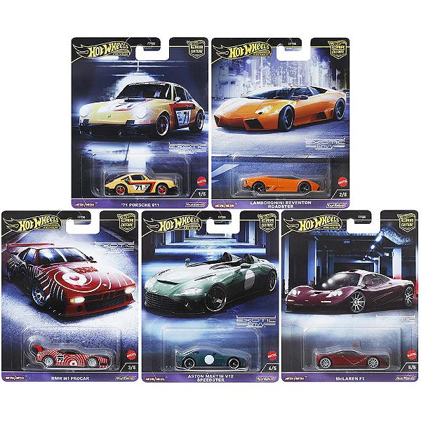 Set Hot Wheels - Car Culture - Exotic Envy