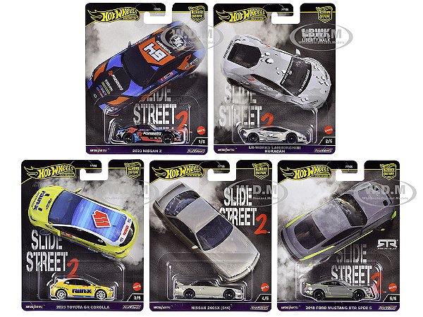 Set Hot Wheels Premium - Car Culture