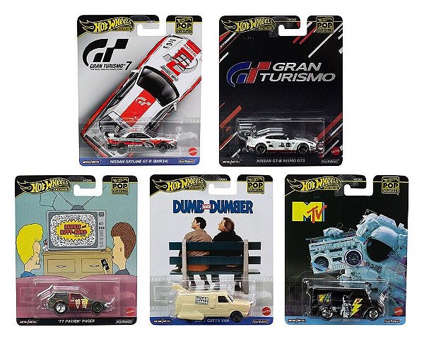 Set Hot Wheels - Pop Culture