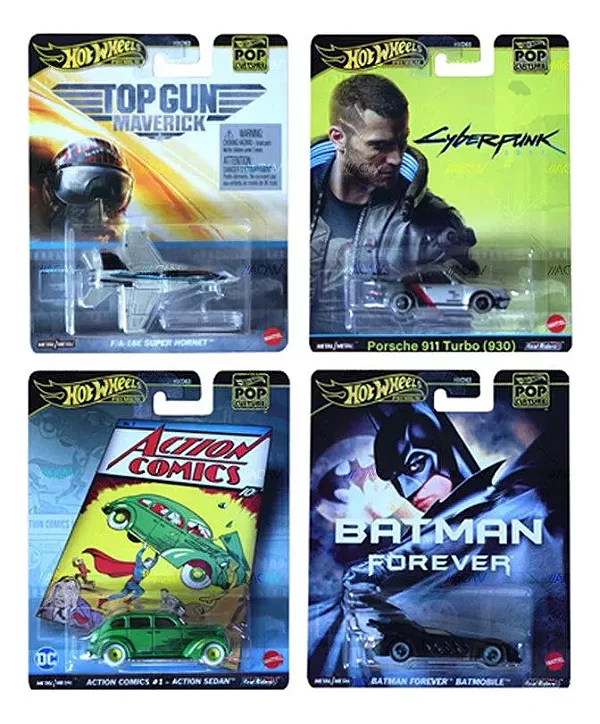 Set Hot Wheels Pop Culture 2024 Cyberpunk