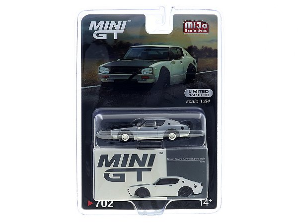 Mini GT - Nissan Skyline Kenmeri LBWK - Branco