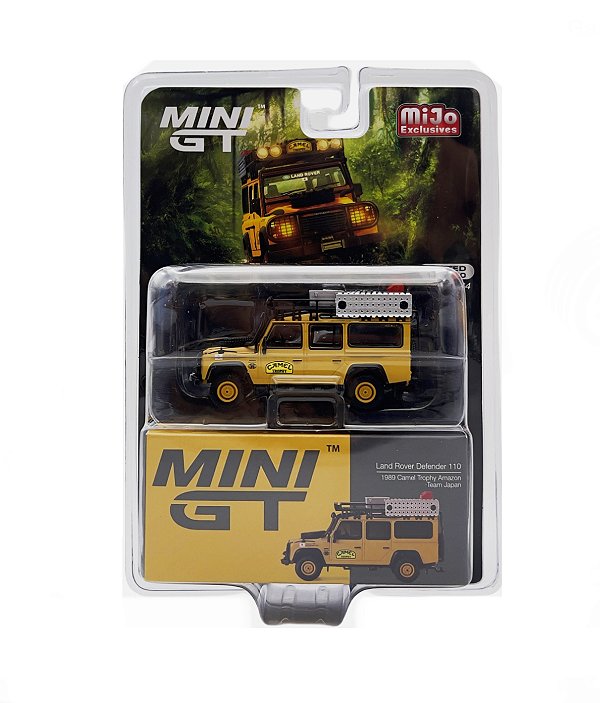 Mini GT - Land Rover Defender 110 - Camel Trophy Amazon Team Japan