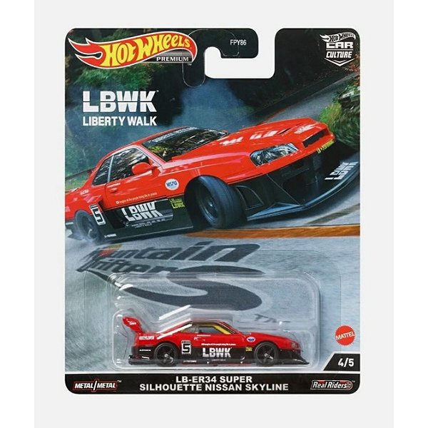 Hot Wheels Car Culture LBWK - Super Silhouette Nissan Skyline