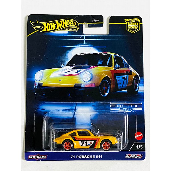 Hot Wheels Car Culture - 71 Porsche 911 - Exotic Envy