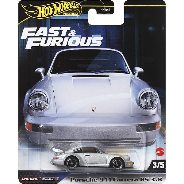 Hot Wheels - Velozes & Furiosos - Porsche 911 Carrera RS 3.8