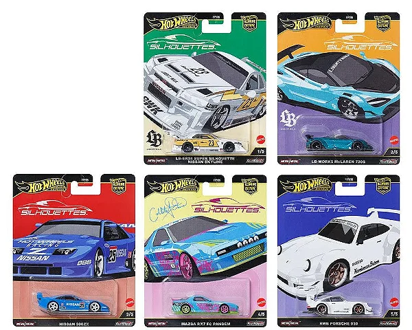 Set Hot Wheels Car Culture - Silhouettes