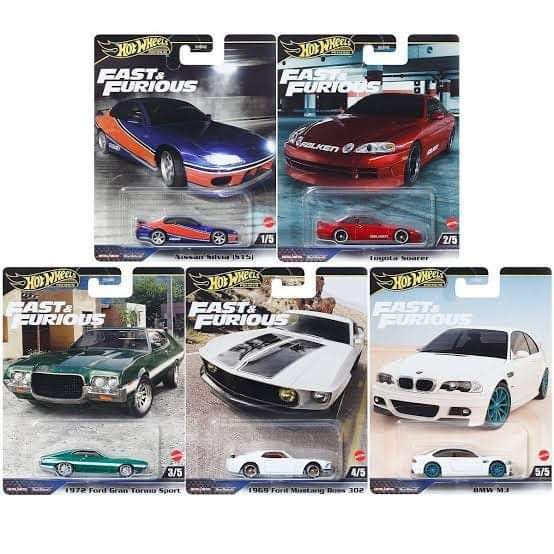 Set Hot Wheels - Velozes & Furiosos