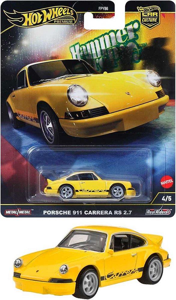 Hot Wheels Hammer Drop$ - Porsche Carrera RS 2.7