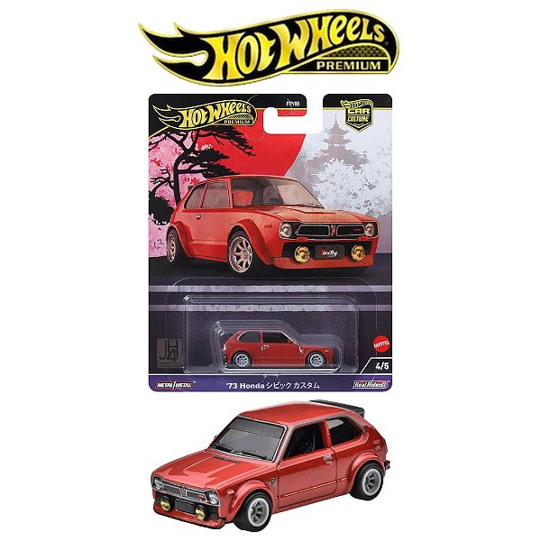 Hot Wheels JH4 - 73 Honda Civic Custom - Japão