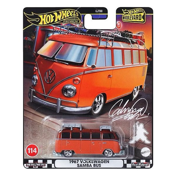 Hot Wheels Premium Boulevard - 1967 Volkswagen Samba Bus