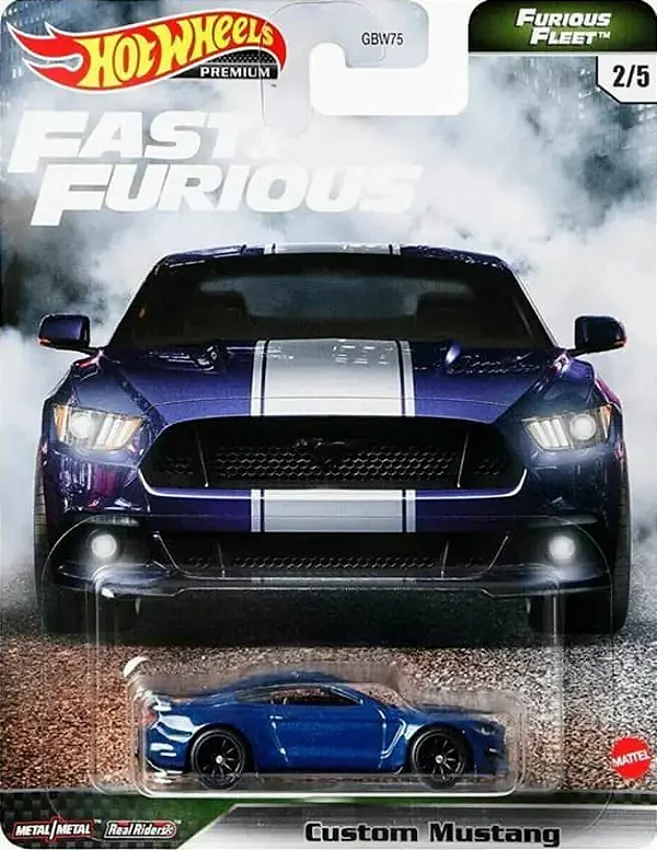 Hot Wheels Velozes & Furiosos - Custom Mustang