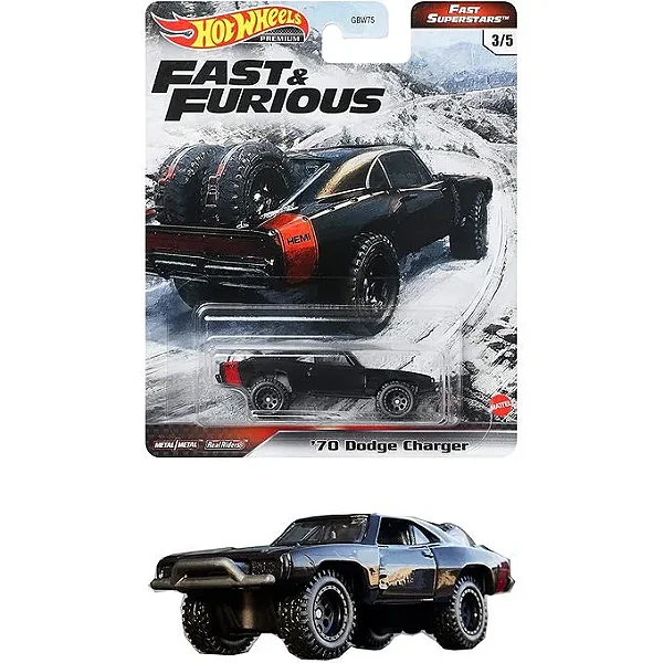 Hot Wheels Velozes & Furiosos - 70 Dodge Charger