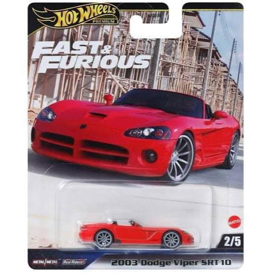 Hot Wheels Velozes & Furiosos - 2003 Dodge Viper SRT 10