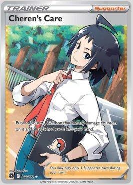 Cards Pokémon - Cuidado do Cheren Full Art