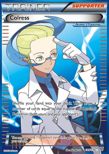 Cards Pokémon - Colress Equipe Plasma Full Art