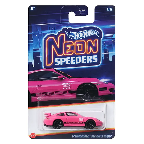Hot Wheels Neon Speeders - Porsche 911 GT3 Cup