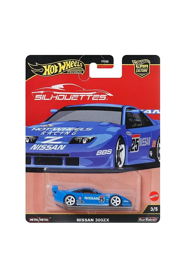 Hot Wheels Premium Silhouettes - Nissan 300ZX