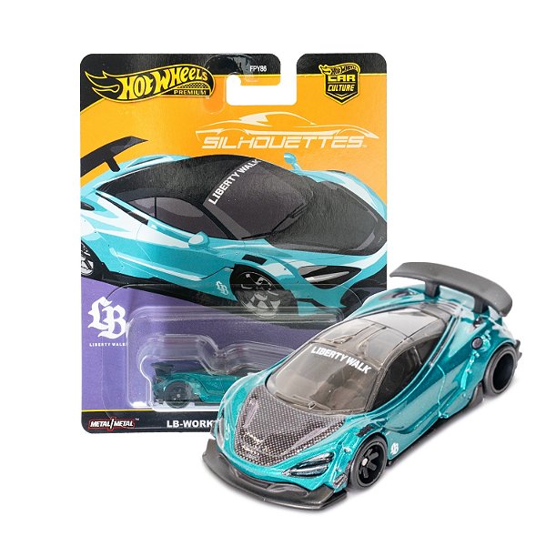 Hot Wheels Premium Silhouettes - LB Works McLaren 720s