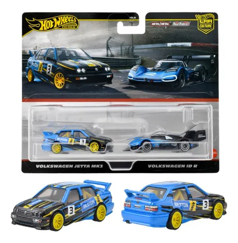 Hot Wheels Premium - Volkswagen Jetta MK3 + Volkswagen ID R