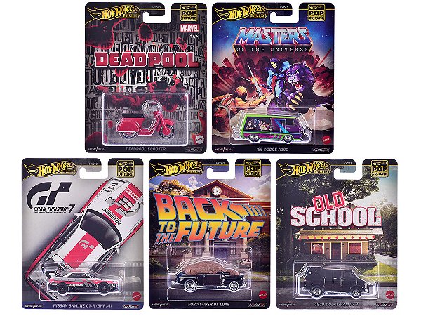 Set Hot Wheels Car Culture - 5 Miniaturas