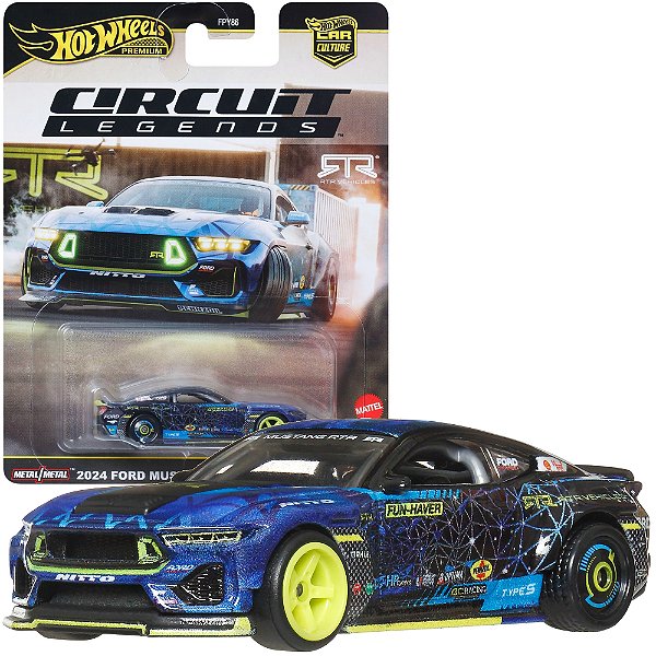 Hot Wheels Circuit Legends - Ford Mustang RTR Spec