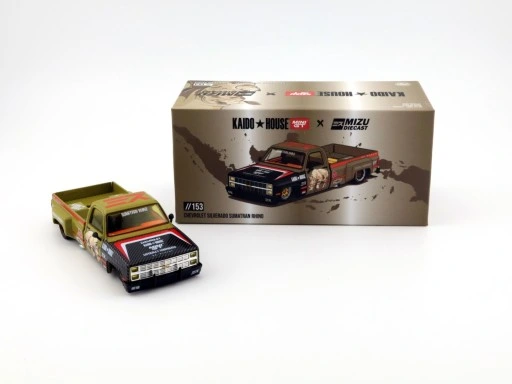 Mini GT Kaido House Mizu Diecast - Chevrolet Silverado Sumatran Rhino