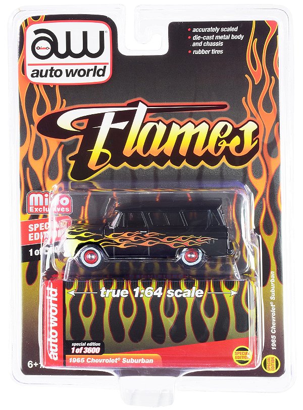 Auto World - Flames 1965 Chevrolet Suburban