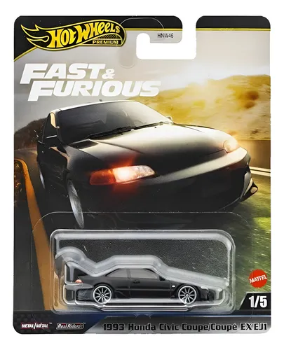 Hot Wheels Fast & Furious - 1993 Honda Civic Coupe EX EJ1