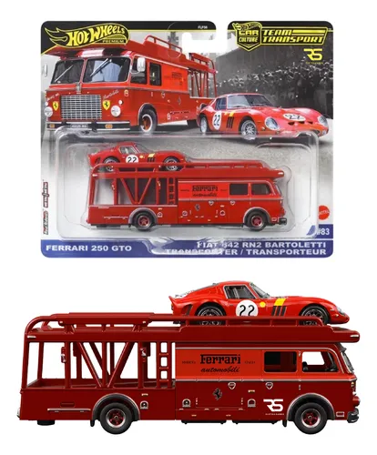 Hot Wheels Team Transport #83 - Ferrari 250 GTO + Fiat 642 RN2 Bartoletti