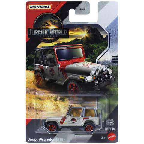Matchbox - Jeep Wrangler Jurassic Park